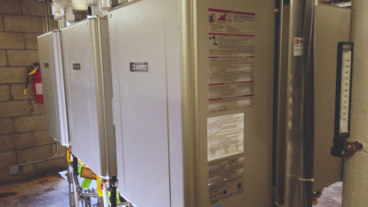 Tankless Commercial Rack System | Noritz