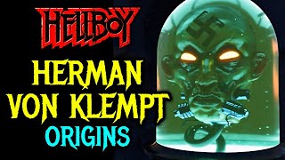 Herman Von Klempt Origins - Hellboy's Major Enemy Who Is A Dangerous Nazi Evil Scientist In A Jar