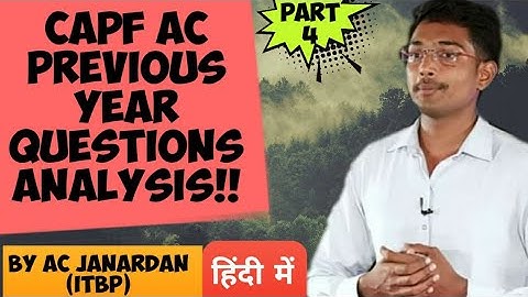 2017 Part-IV : History ( previous year question paper analysis) by AC Janardan Pagar 2018