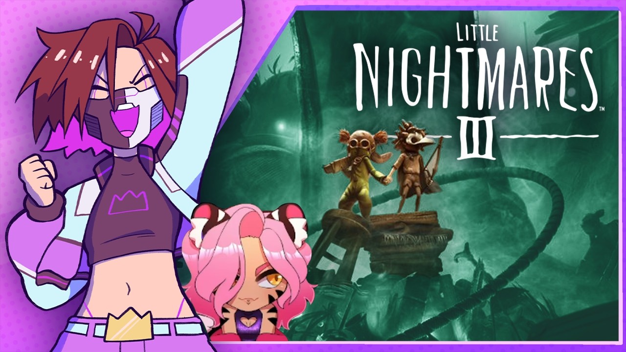 Little Nightmares 3 W/ MoonzyCat | FULL PLAYTHROUGH