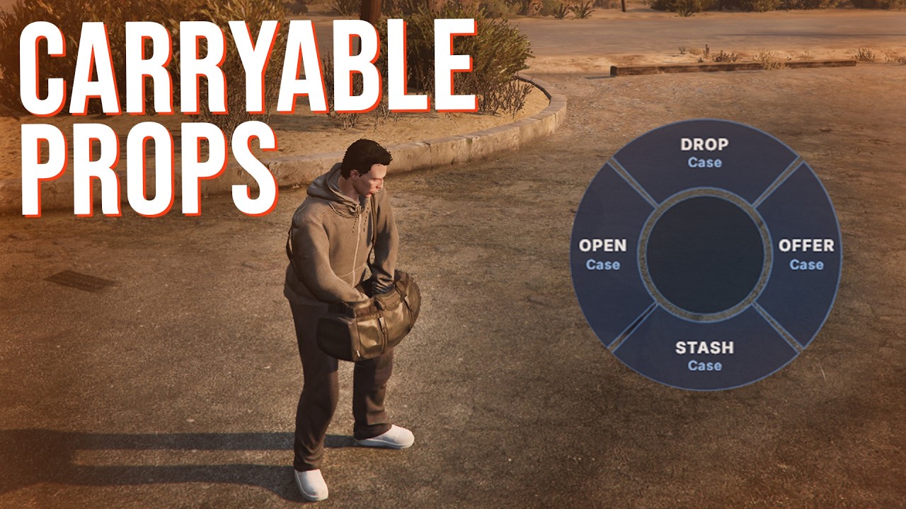 Carryable Props | FiveM Script - YouTube