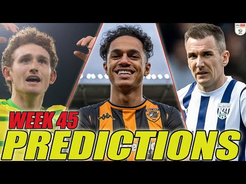 Championship Predictions Week 45