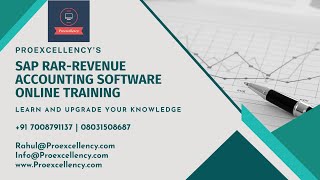 SAP RAR Training | Online SAP Revenue Accounting and Reporting Training learn from experts