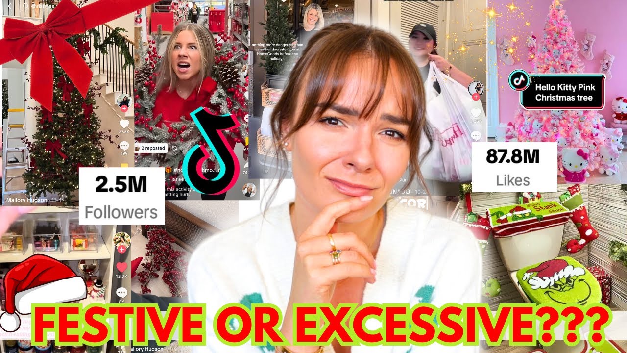 The Influencer Obsession With OverTheTop Christmas Decor YouTube