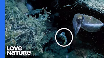 Deep Sea Anglerfish Wiggles Its Lure to Tempt Prey