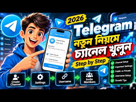 How to Create a Telegram Channel Step by Step (2026) - YouTube
