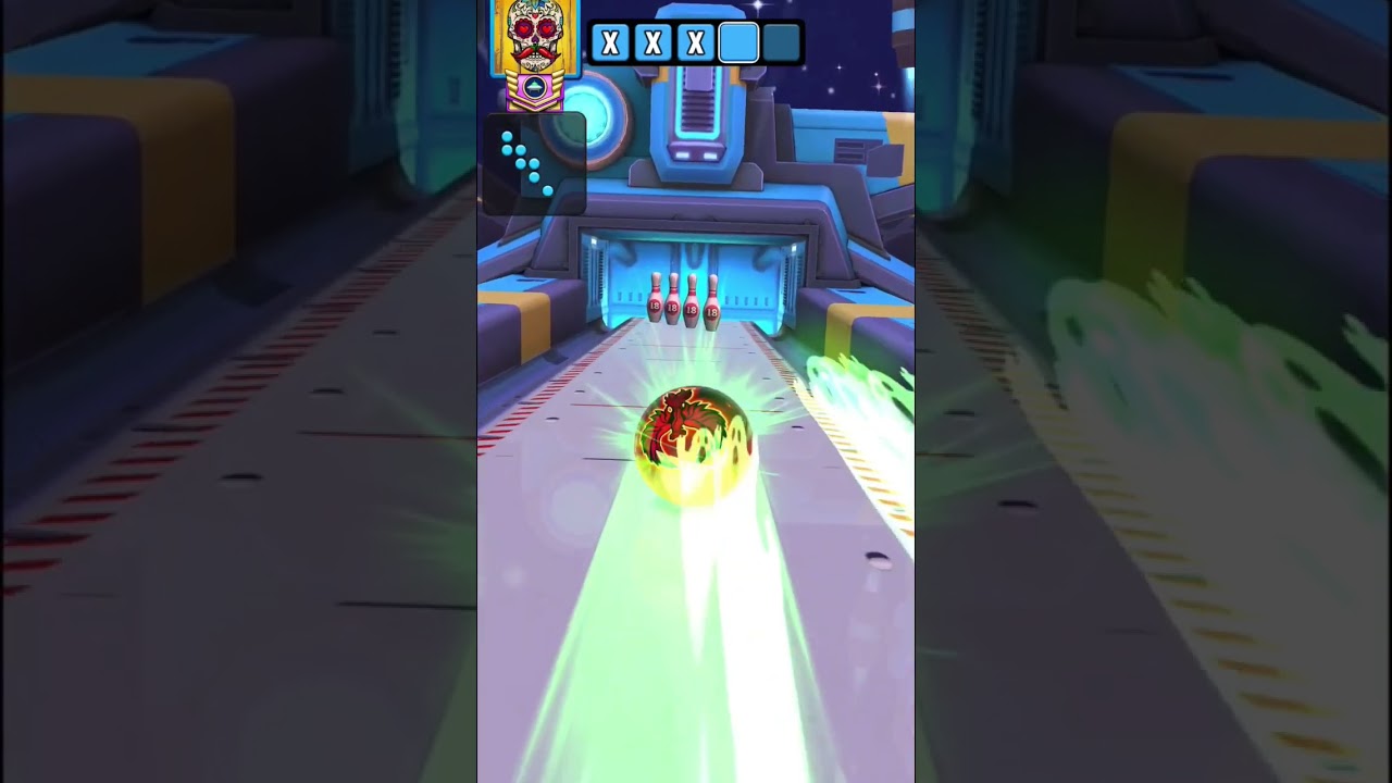 Strike Shot Day 4,Pattern 4 Bowling Crew-3D bowling game 