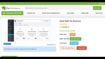 Rank Math Pro Business - Hướng dẫn cài đặt và sử dụng Plugin