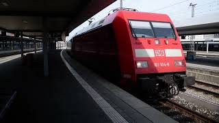 DB 101 104-8 | InterCity 1290 🇦🇹 Salzburg Hbf - 🇩🇪 Frankfurt (Main) Hbf | München Hbf 03.09.2023