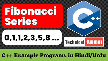 Fibonacci Series in C++ | C++ Program to Print Fibonacci Series | C++ Example Programs #42