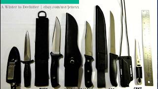 New eBay Listing: 5 Fixed Blade Knives in 1 Collection