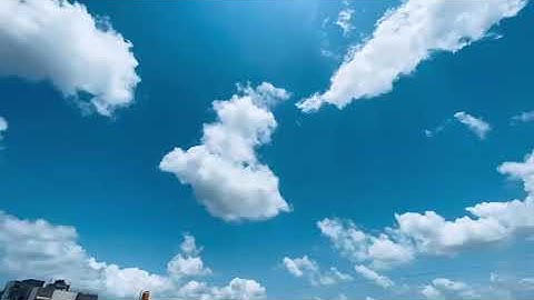 Clouds Time Lapse 4K Video HD // Moving clouds in fast motion // Clouds // Time Lapse video