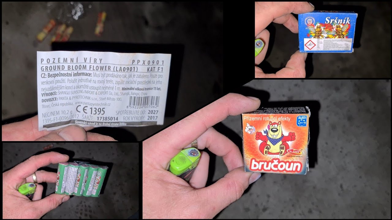 Novelty Fireworks Fun In Czech Republic Part 1