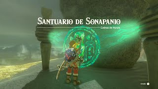SANTUARIO DE SONAPANIO GUIA 100% ZELDA TEARS OF THE KINGDOM