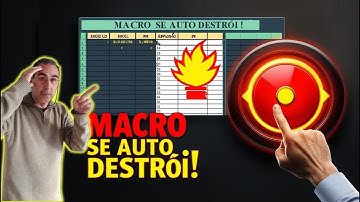 🚨 Macro VBA SE DESTRÓI sozinha! Acredite!