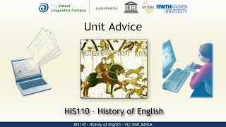 HIS110 - Unit Advice (History of English)
