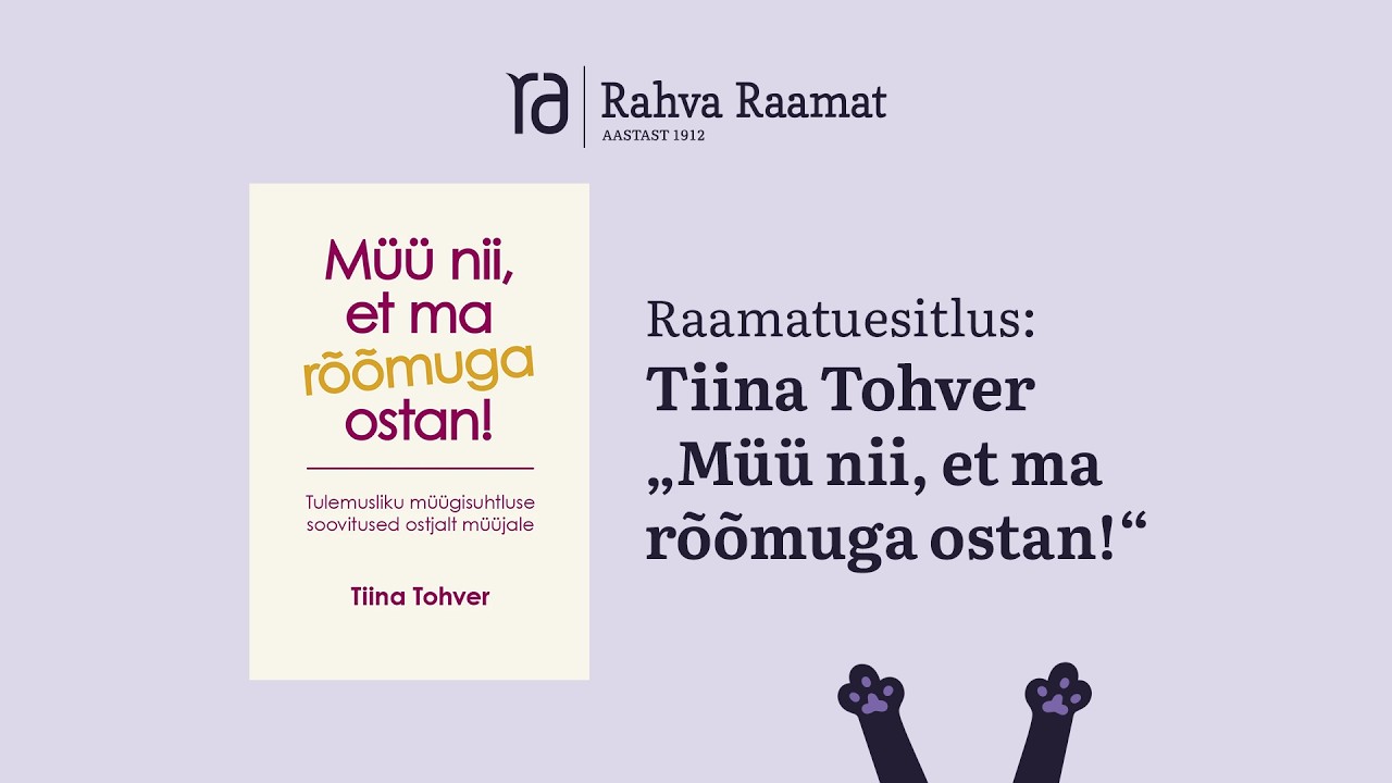 Tiina Tohveri raamatu 