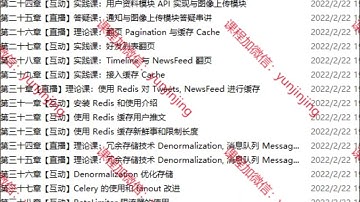 九章算法Twitter 后端系统 - Python 项目实战2021【Django框架Python实战】分享