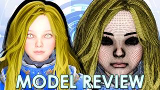 Diana Model Breakdown : Next-Gen Graphics Explained - Pragmata