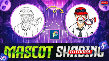 How To Shading In Mascot 🔥||Mascot Shading Tutorial || ibis paint X || Part 3 😊