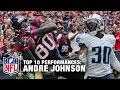 Top 10 andre johnson games  nfl now