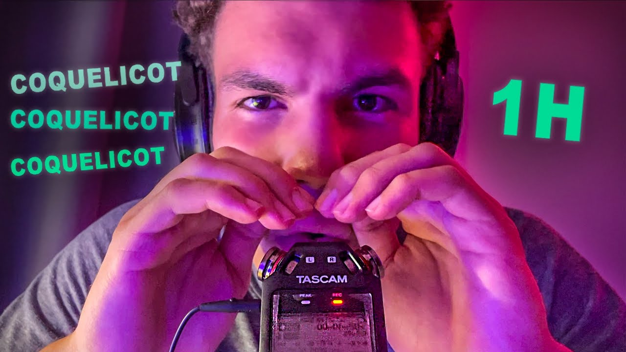 ASMR FR Je chuchote Coquelicot pendant 1H (très intense)