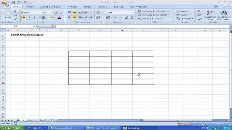 Excel Básico - Como Mesclar Células Em Tabelas ou Planilhas