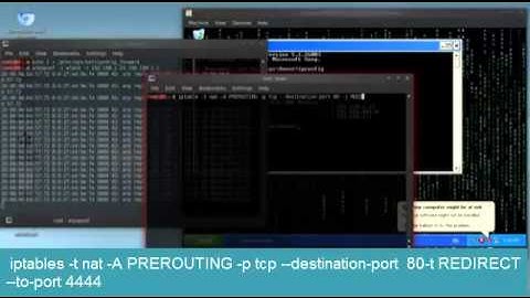 MITM Using Arp Spoofing and SSLStrip