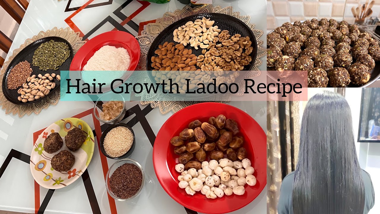 Sugar free Protein Laddu for Hair Growth Glowing Skin Biotin