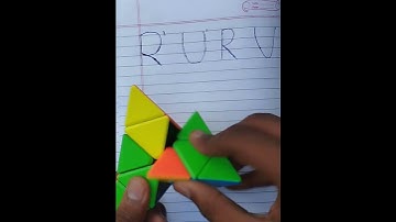 Pyramix cube steps for best 🔥💥 #Shorts #rubikscube #pyraminx