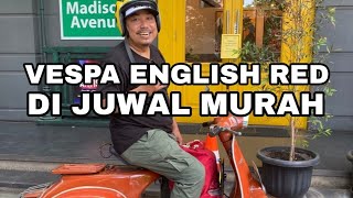 Berapa harga Vespa super English Red Orisinil cat ?