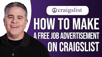 How to Make a Free Job Advertisement on Craigslist: EASY Guide!