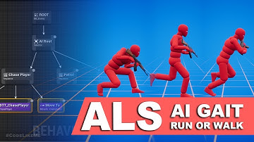 Advanced Locomotion System #16 - AI Behavior Tree - Run or Walk (Gait)