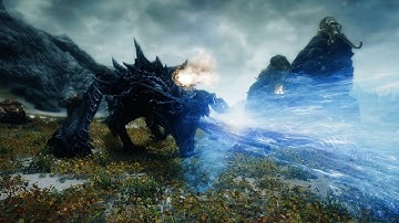 Skyrim MOD　「Elemental Dragons」 Demo Video