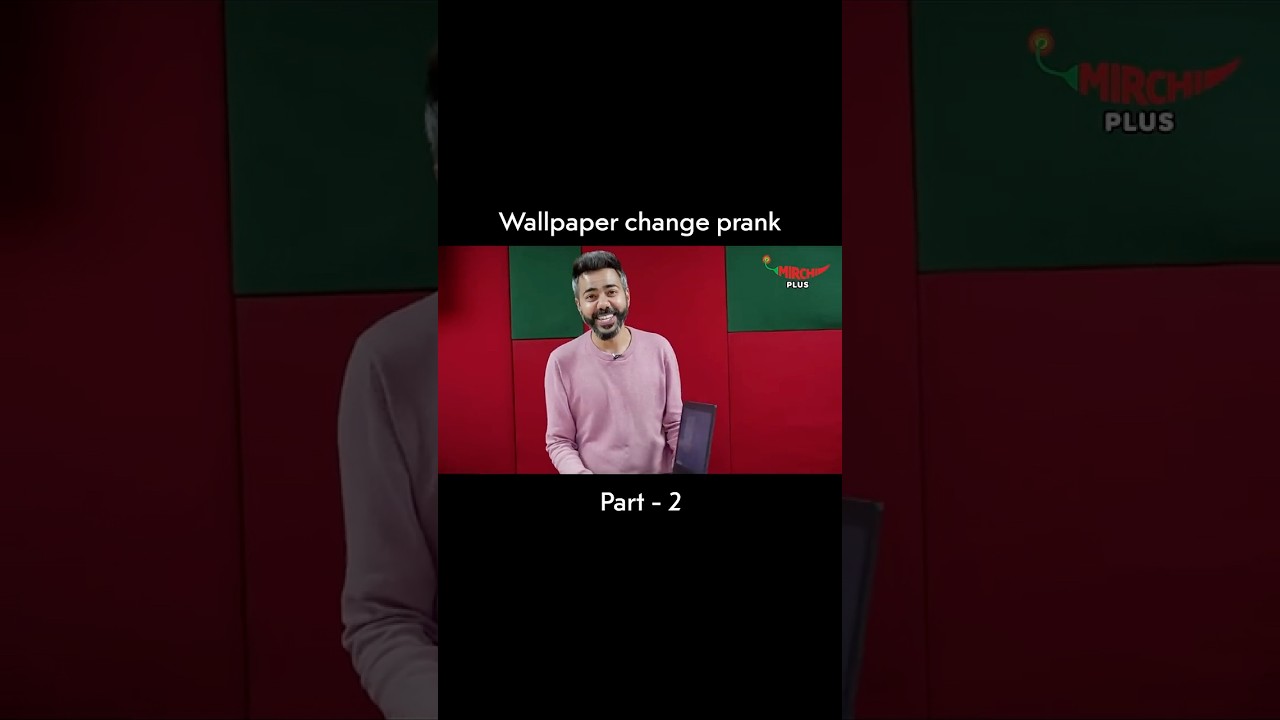 Wallpaper Change Prank Part Two | Mirchi Murga | RJ Pankit