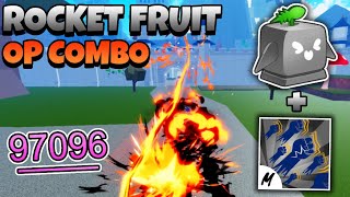 ROCKET BOUNTY HUNTING Rocket Fruit to OP COMBO ...(Blox Fruit)