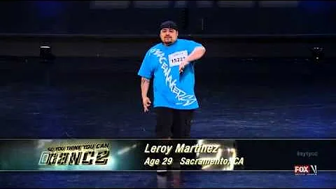 So you think you can dance - Leroy Martinez, Calif...