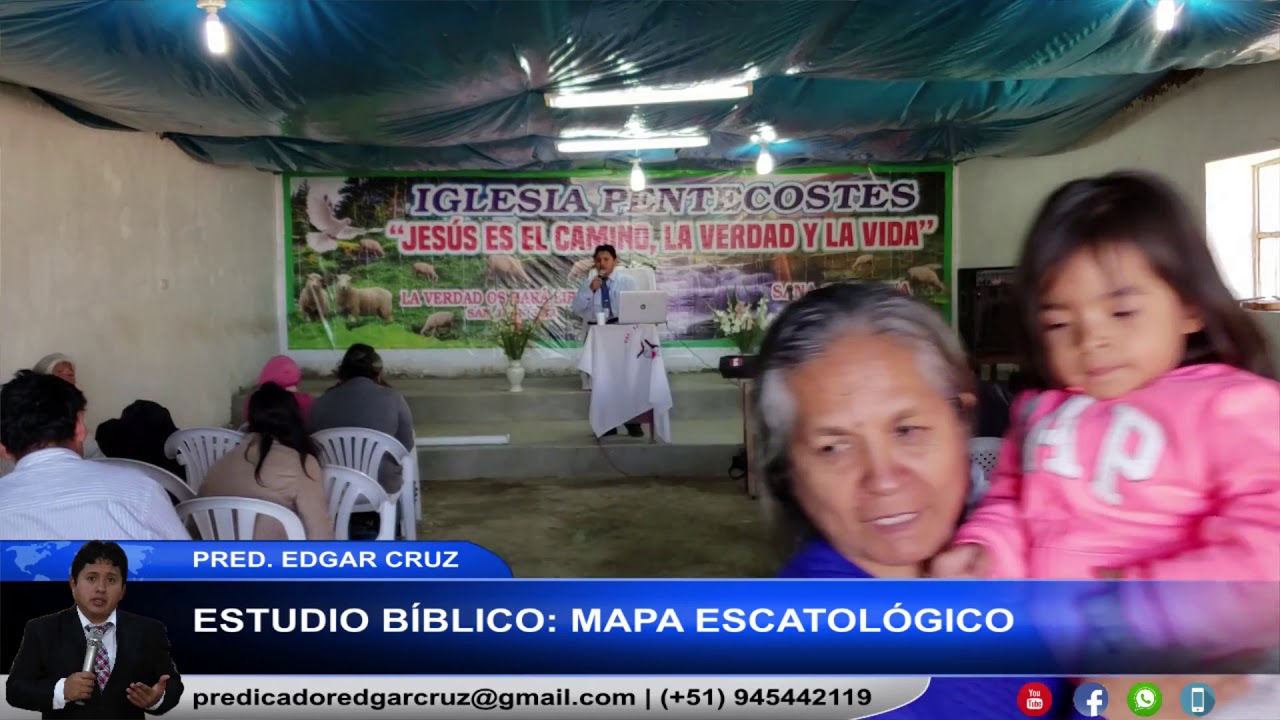 Estudio Bíblico: Mapa Escatológico - YouTube