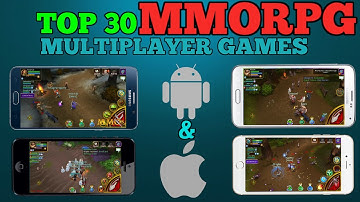 Top 30 MMORPG games for Android/iOS (INTERNET CONNECTION) | 2016