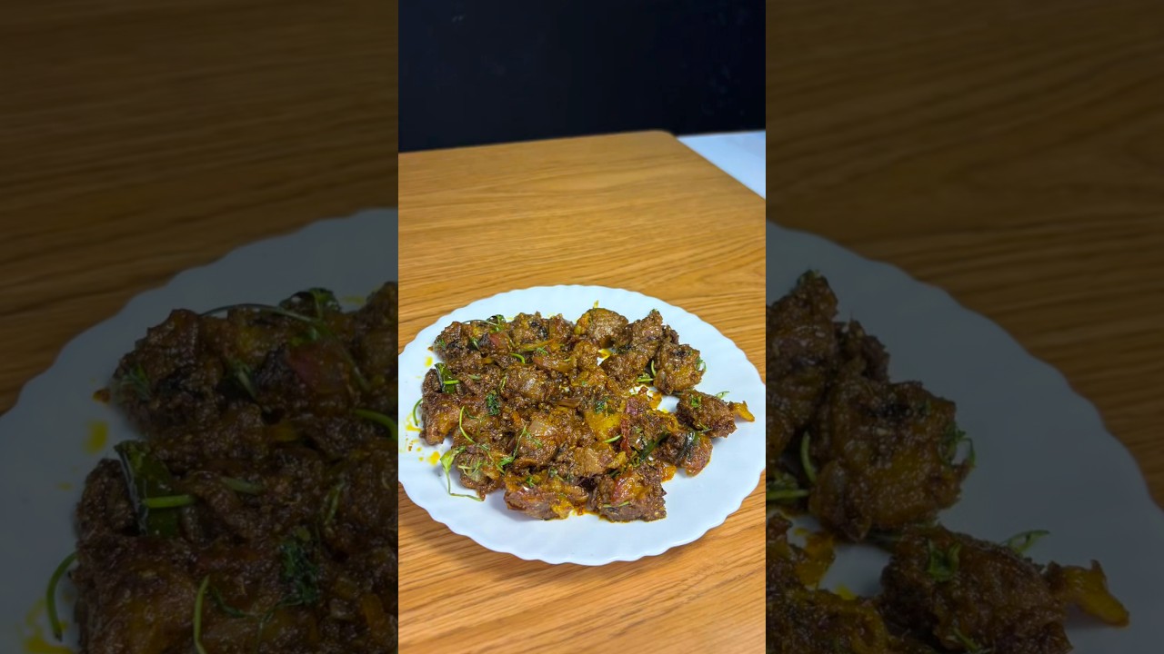 🌶️ Spicy Mutton Fry ASMR | 