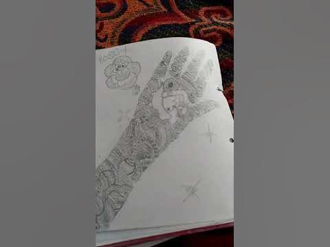 #Mehandi drawing #short - YouTube