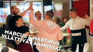 MARCUS & MARTINUS NRJ:n Aamussa