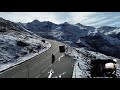 Blindfolded with the vespa on the grossglockner high alpine road  gnter schachermayr