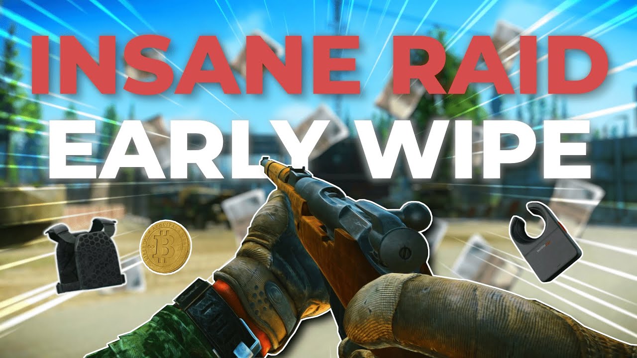 INSANE RAID ON CUSTOMS EARLY WIPE! - Escape From Tarkov - YouTube