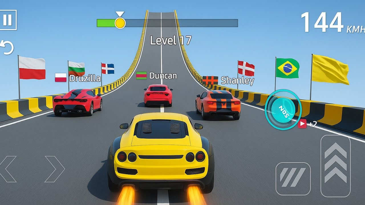 Impossible GT Car Stunts Racing 3D - GT Car Stunt Master 3D - Android Gameplay Part 3 | SMG Play