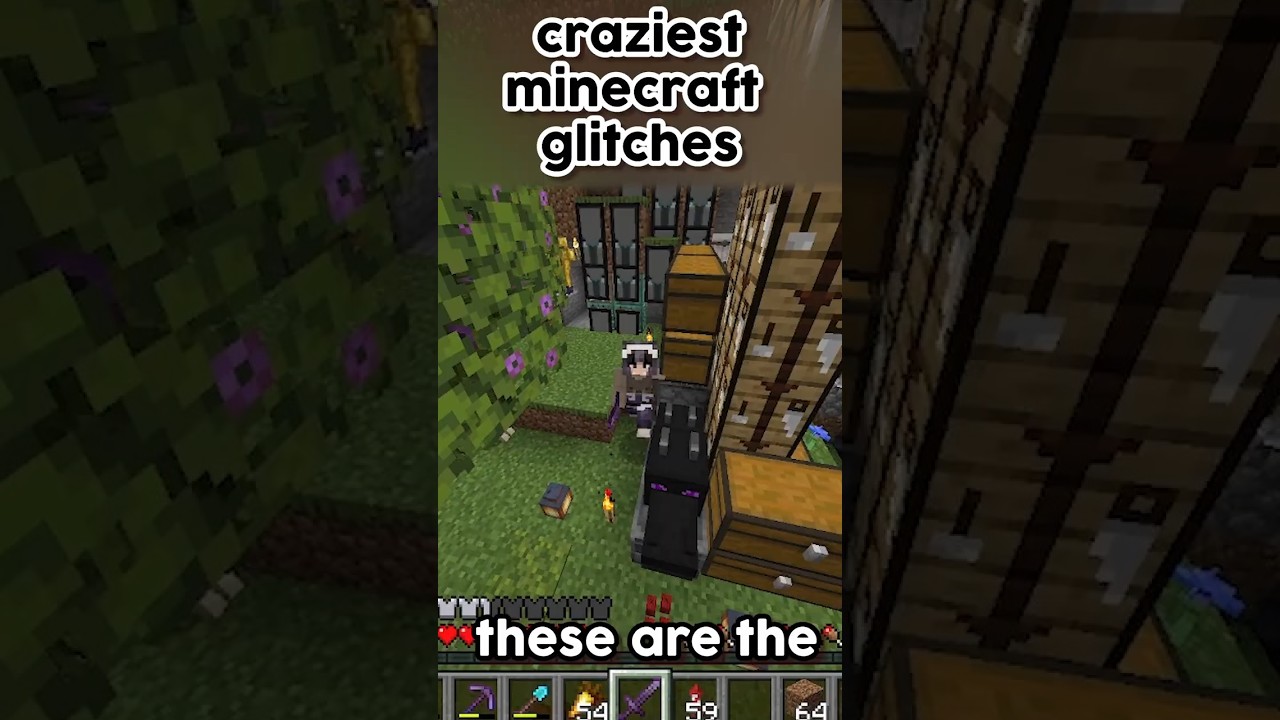 The Craziest Minecraft Glitches You Won’t Believe!
