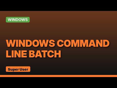 How do I create a Windows Batch file that does not show the Command Prompt when executed?