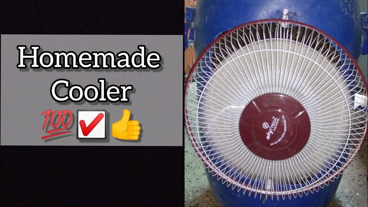 Homemade cooler In low budget 100 work YouTube