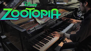 Zootopia : Shakira - Try Everything - Piano Solo Cover | Leiki Ueda