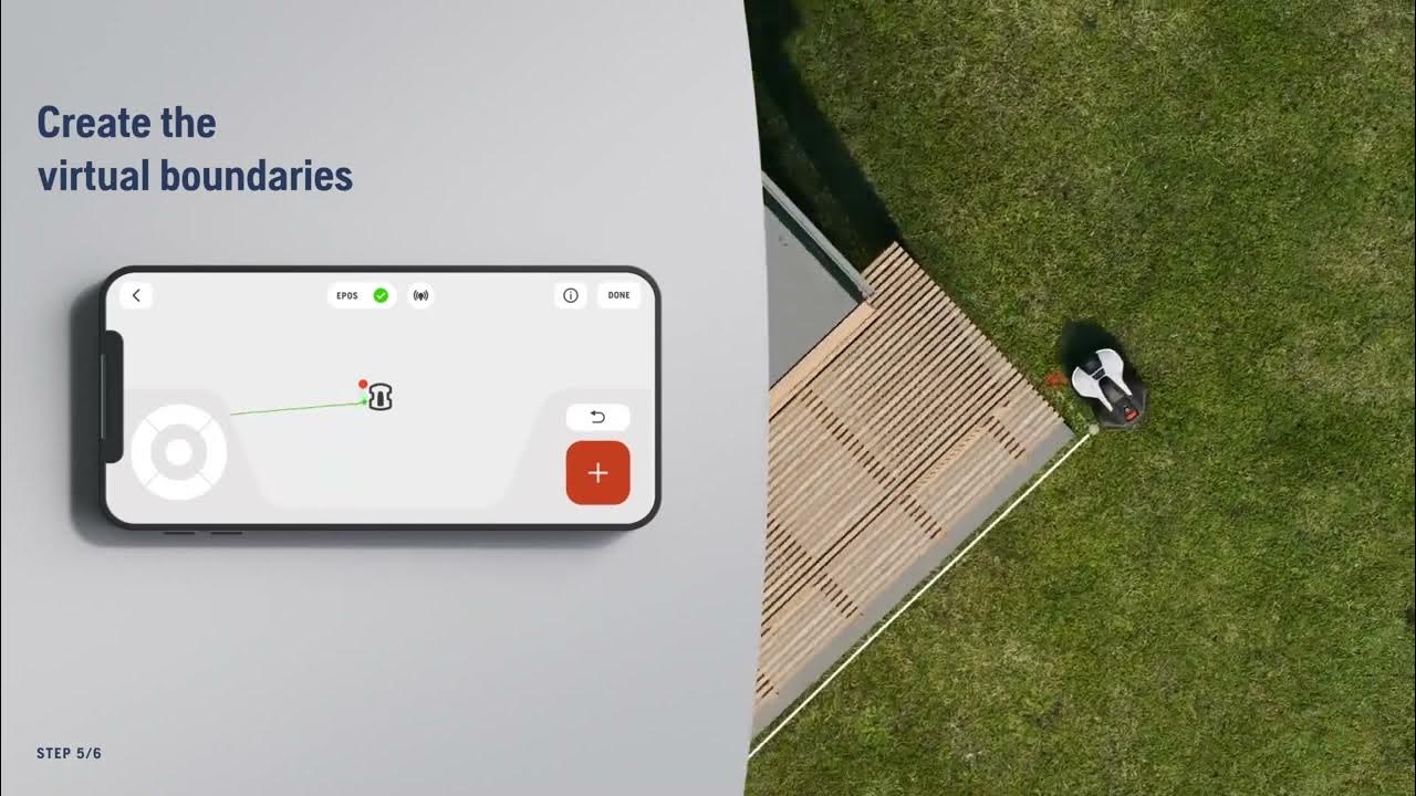 How to install a boundary wire free Husqvarna Automower® YouTube